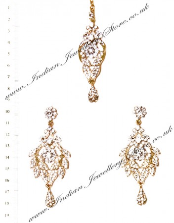 Yashi Earrings and Slim Tikka IAWC02694
