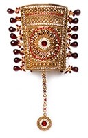 1 x Rajasthani Cuff - Panja, 2.4 WARC04832 Indian Jewellery
