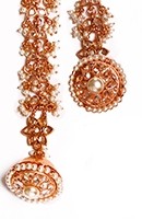 Rajastani Pearl Borla Tikka ZGWP02704 Indian Jewellery