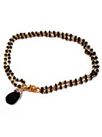 Black Indian Mangalsutra Bracelet MGBA10884 Indian Jewellery