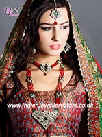 Indian Bridal Set - Joshi NAMA10635 Indian Jewellery