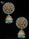 Champagne Statement Traditional Jhumki Earrings EALA12171 Indian Jewellery