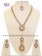 American Diamond Necklace Set incl Jhumar - Fizah NGWA10621 Indian Jewellery