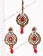 Ayeesha Earrings and Tikka IARC02685 Indian Jewellery