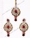 Ayeesha Earrings and Tikka IARC02684 Indian Jewellery