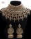 Grand Flexible, Antique Gold & Green Asian Bridal Jewels BAGA11905