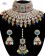 Multi Sabyasachi Inspired Bridal Jewellery Set NEMK12002 Indian Jewellery