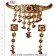 Intricate Meena Choker and Earrings Jewellery Set NGMP02895